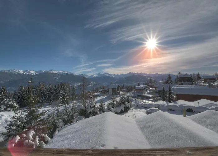 Appartement Rocailles C 6 A Avec Vue Sur Les Alpes